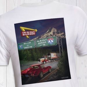 2015 In N Out burger T-shirt (OR EDITION)